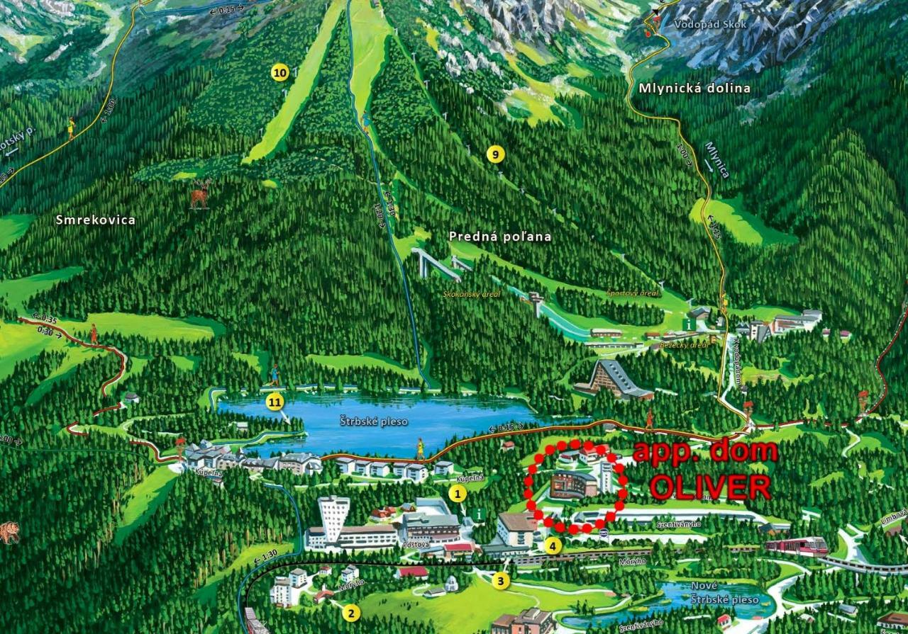 Strbske Pleso Rezidencia Oliver - Apartman 16A Exterior photo